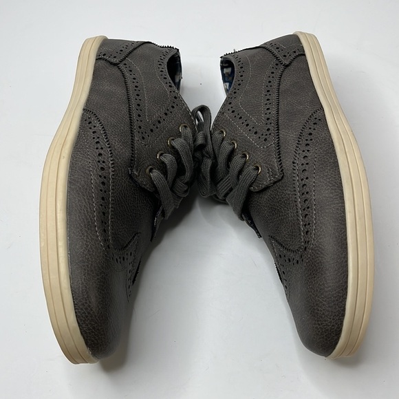 Ben Sherman Grey Lace Up Oxford Shoes Men\'s Size 8